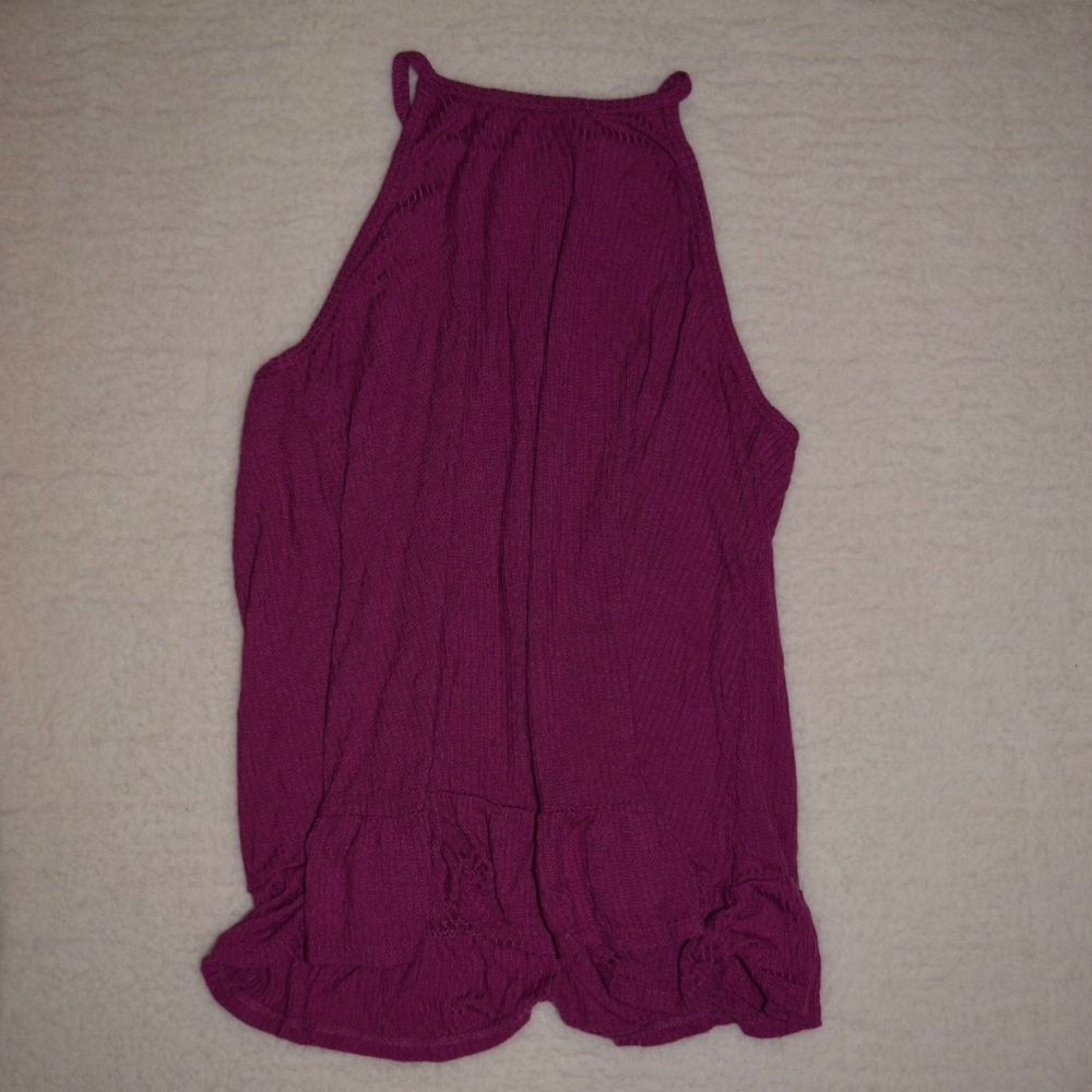 Pink/Purple Flowy Tank Top